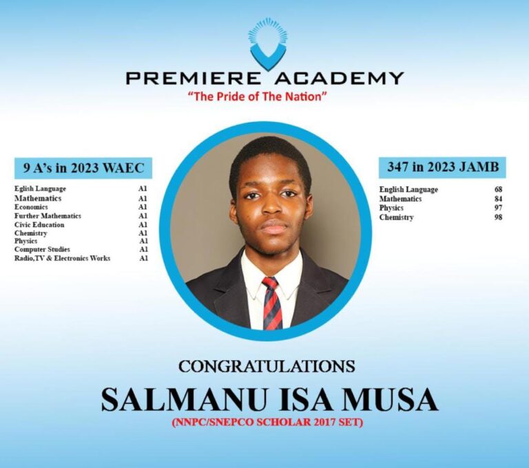 Meet Isa Salmanu Musa who scored 9A1s in his WAEC Result - GlobalSentinel