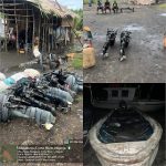 Nigerian Navy Dismantles Militant Hideouts, Seizes Boats, Engines in Cross River Crackdown