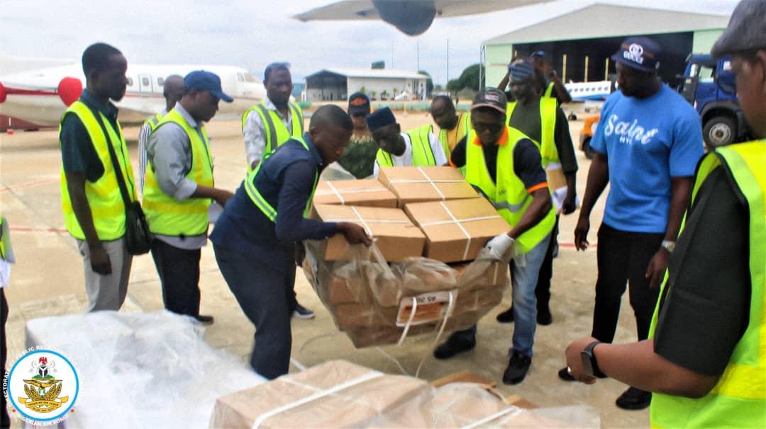 NAF Moves Sensitive Election Materials Ahead of Ekiti Governorship Poll, Nationwide By-Elections