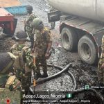 Army Recovers Trucks, Equipment In Lagos Illegal Bunkering Raid