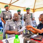 Afeni Champions Free Eye Care for Ogun Customs Officers to Enhance Border Operations