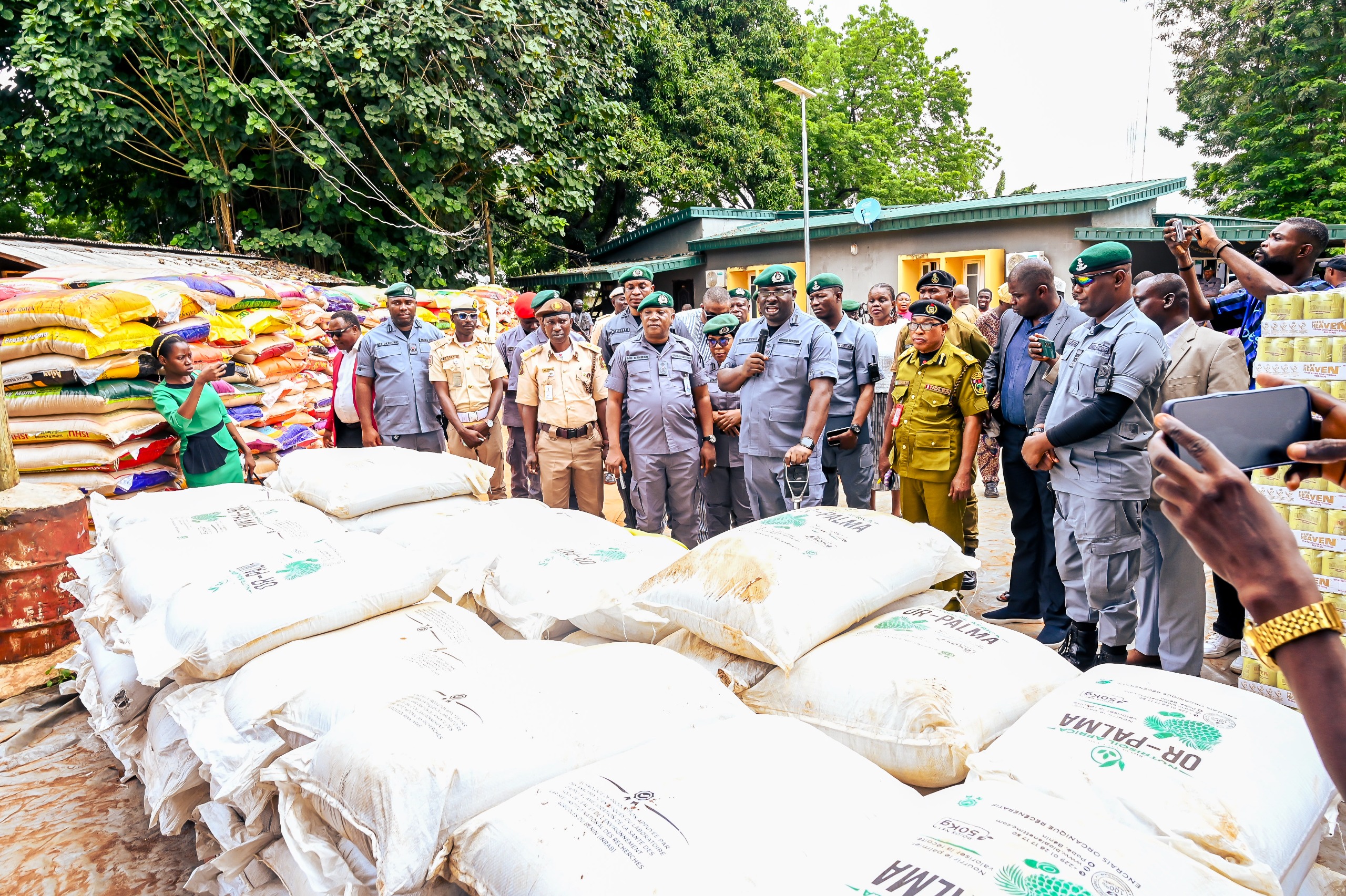 Ogun Customs Intercepts N3.57bn Smuggled Goods, Seizes 6,035 Cannabis Parcels